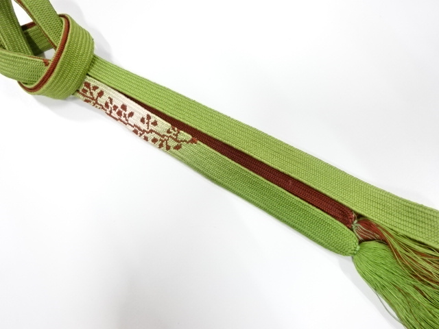 正絹　手組帯締め